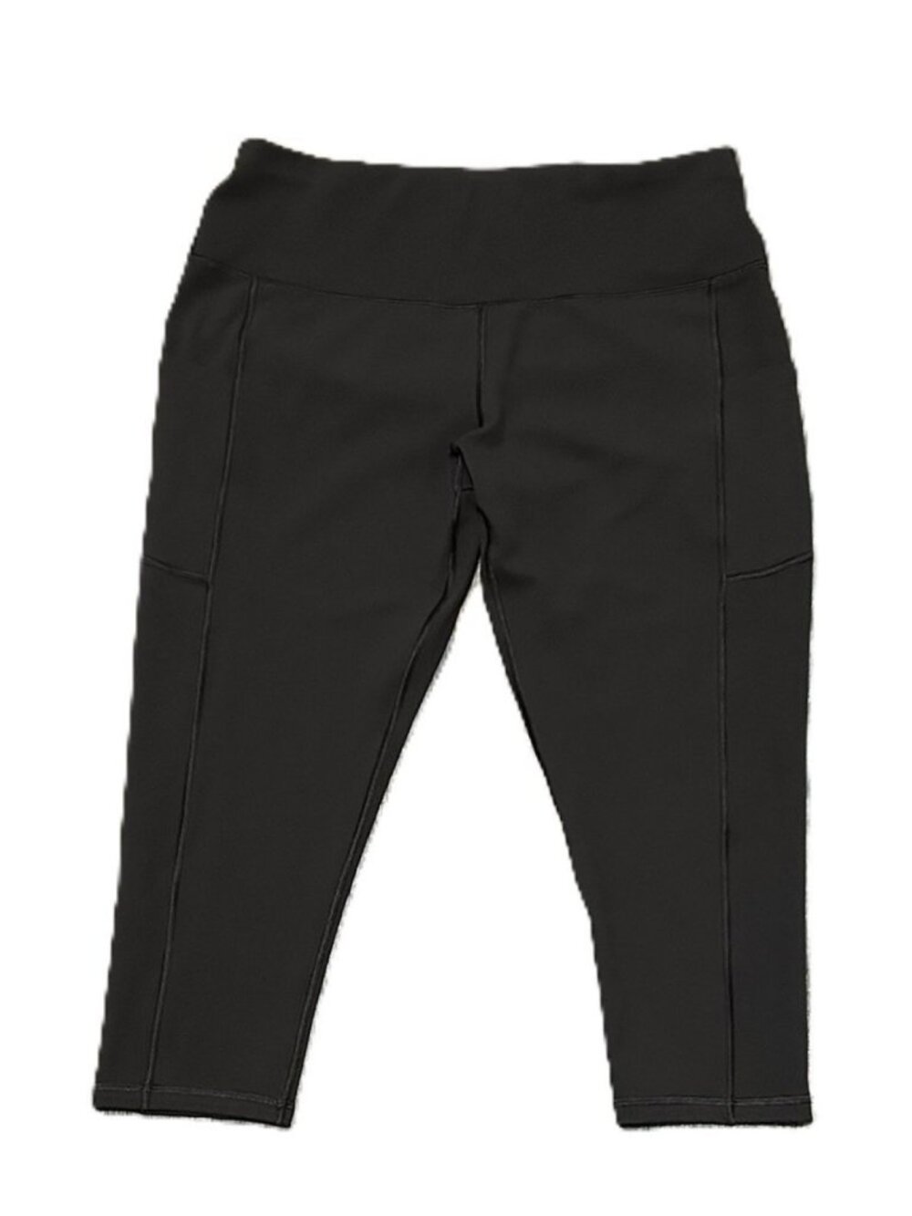 NWT IUGA Women's Dark Coffee Capri Leggings